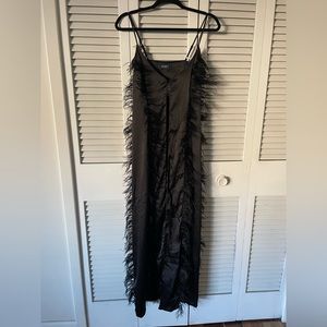 Black Ostrich Feather Duster